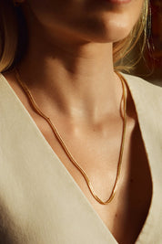 Boyfriend Chain Necklace - Abra Jewellery -