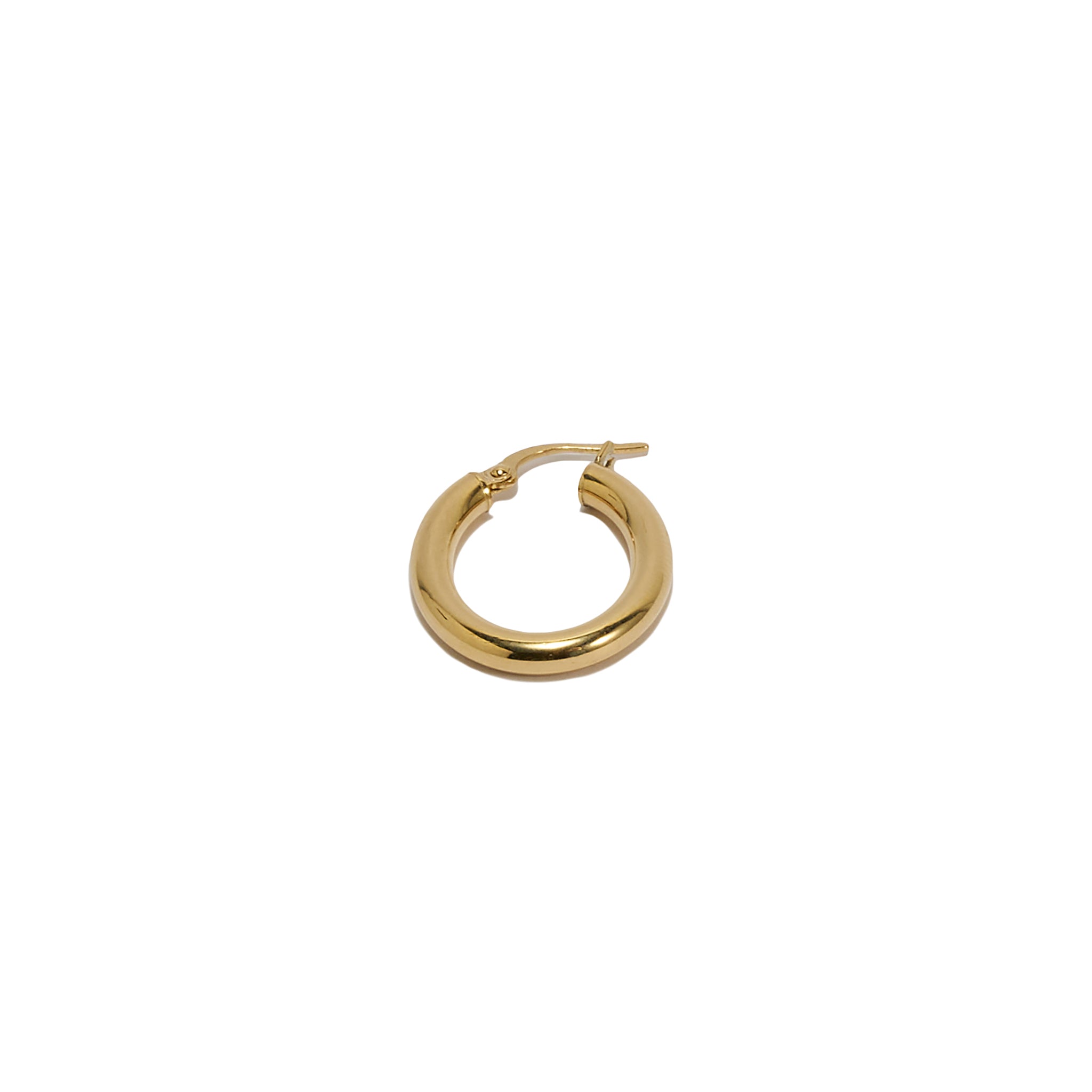 Chunky Oval Hoop Earrings - Abra Jewellery -
