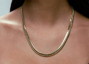 Cobra Chain Necklace - Abra Jewellery - necklace