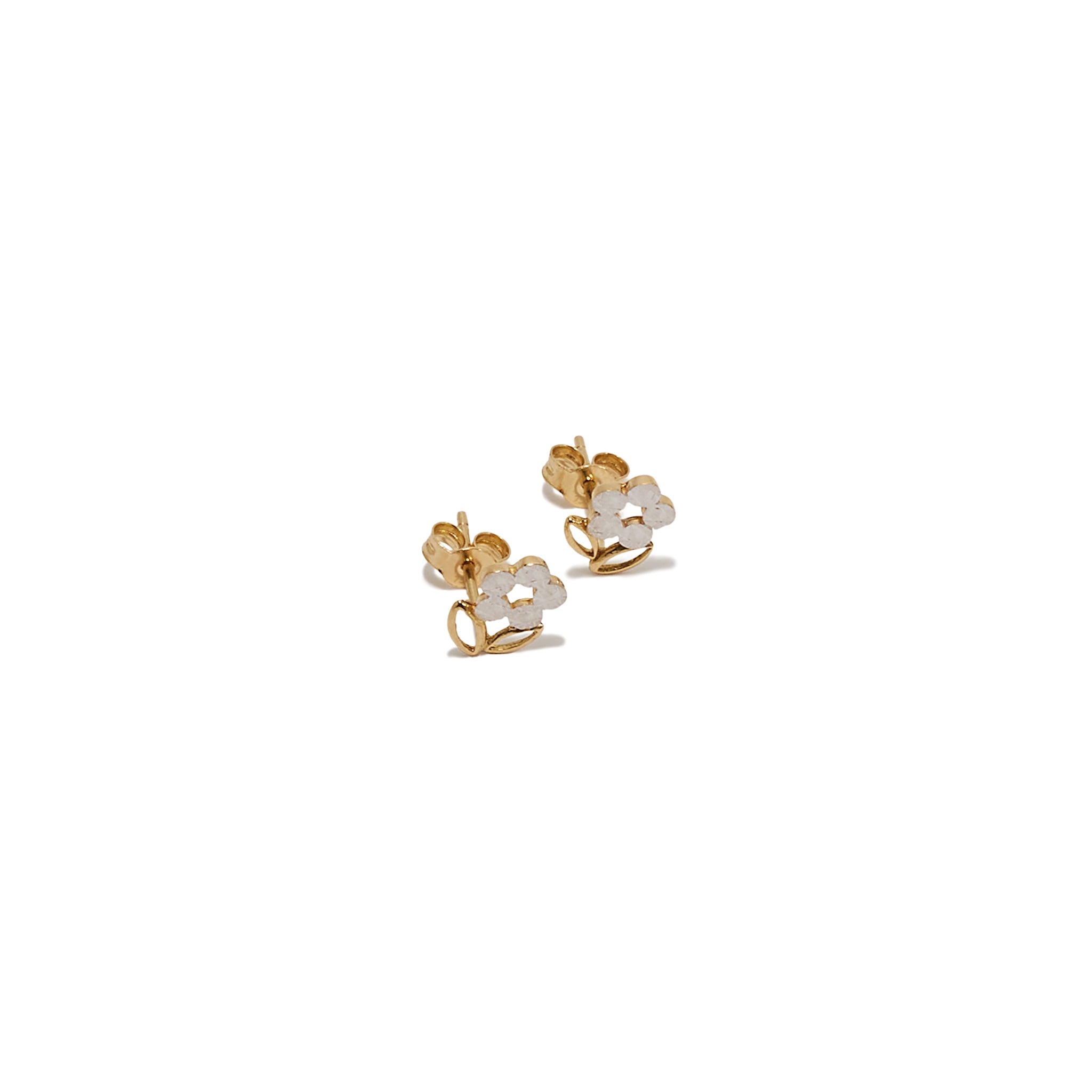 Daisy Stud Earrings - Abra Jewellery -