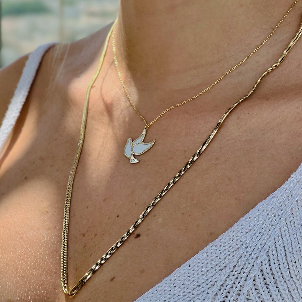 Dove Necklace - Abra Jewellery - necklace