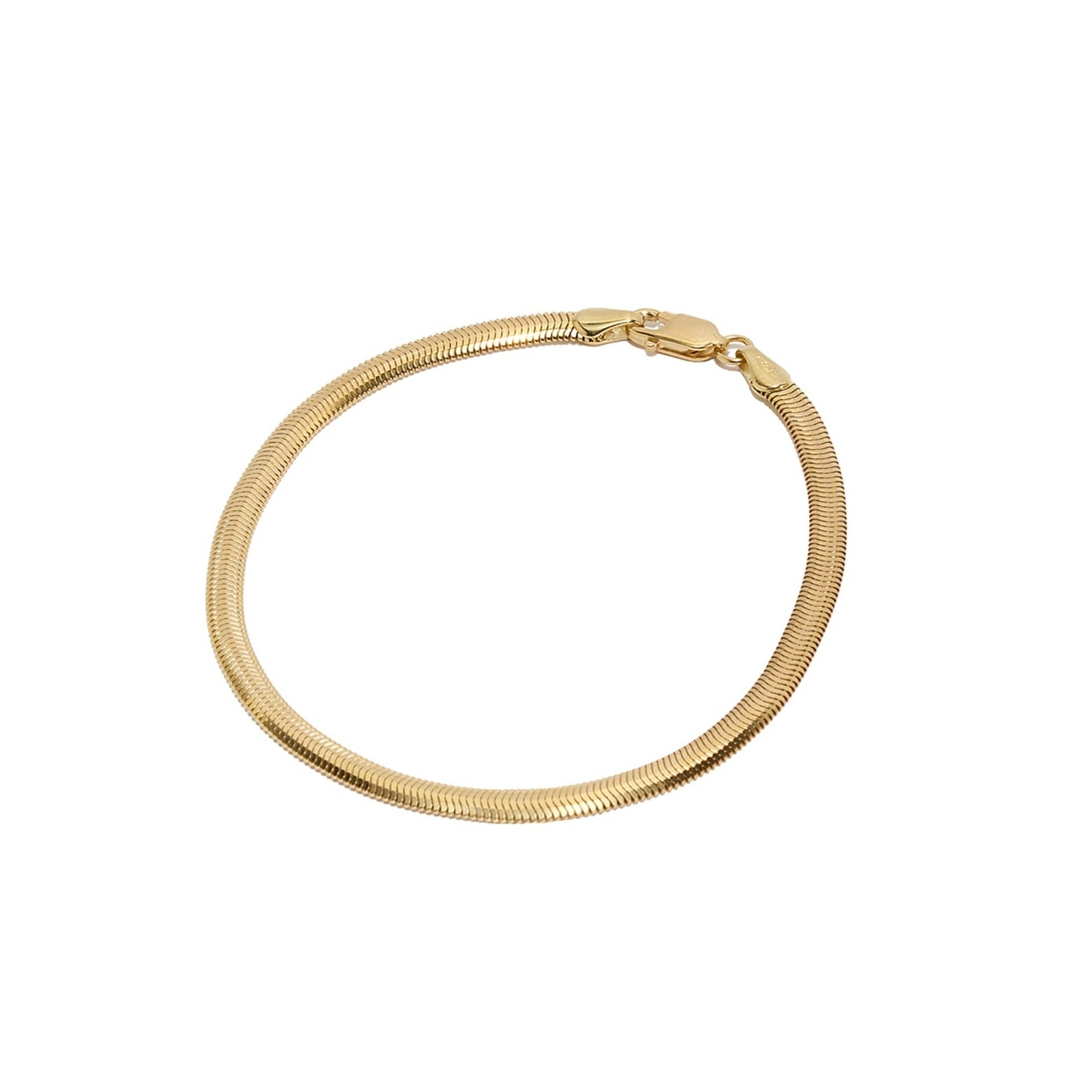 Herringbone Chain Bracelet - Abra Jewellery -