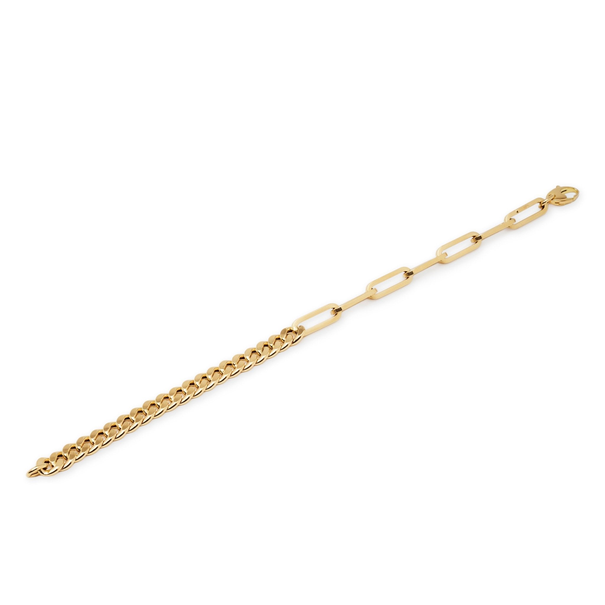 Libre Gold Chain Bracelet - Abra Jewellery - bracelet