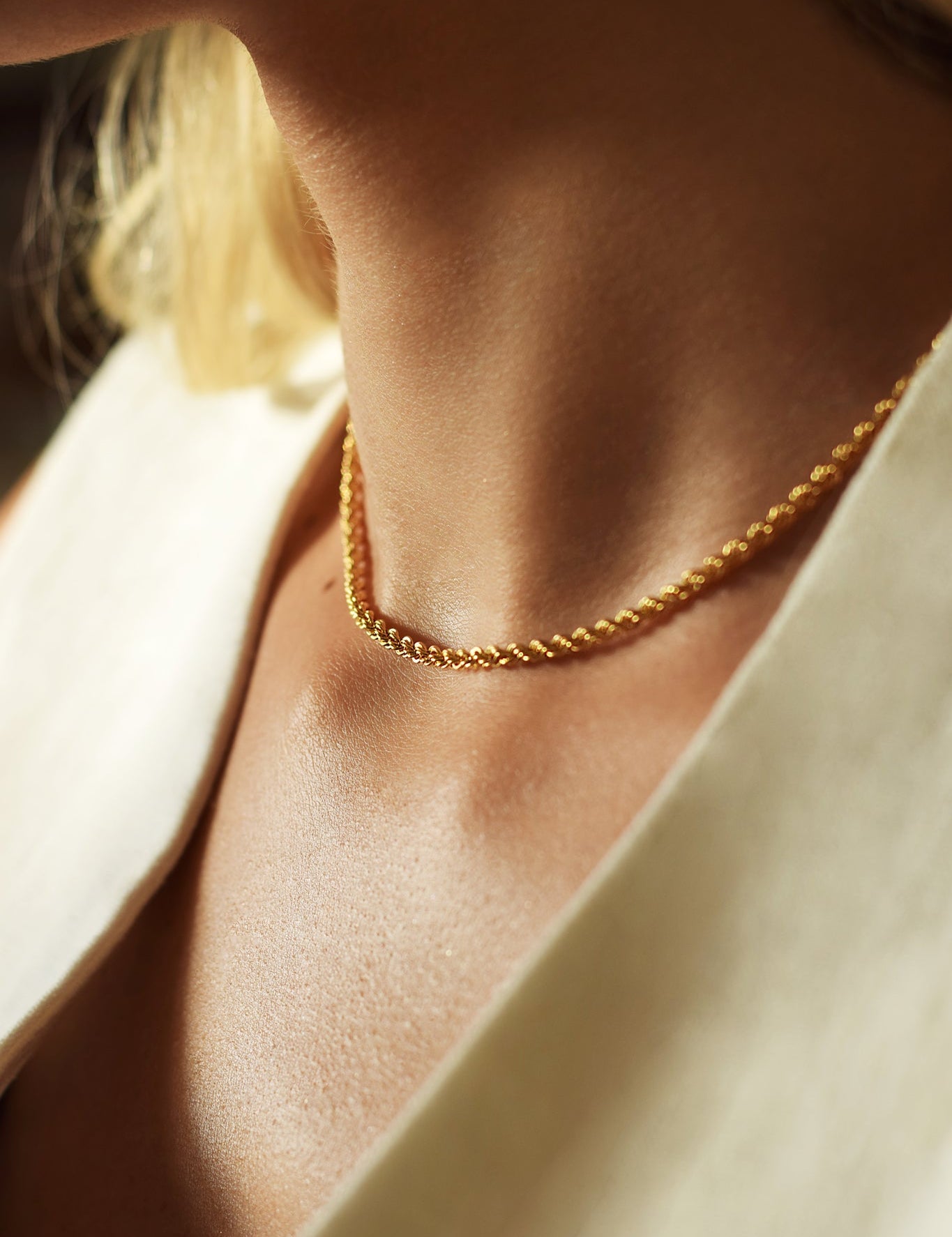 Rope Chain Necklace - Abra Jewellery -